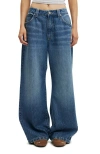 Cotton On Low Super Baggy Jean In Blue