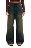 Cotton On Low Super Baggy Jean In Green