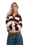 Cotton On Luxe Collar Sweater In Multi