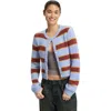 Cotton On Luxe Crew Cardigan In Blue