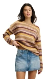 Cotton On Luxe Crew Sweater In Neutral