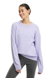Cotton On Luxe Crew Sweater In Blue