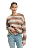 Cotton On Luxe Crew Sweater In Brown