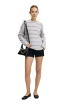 Cotton On Luxe Crew Sweater In Blue