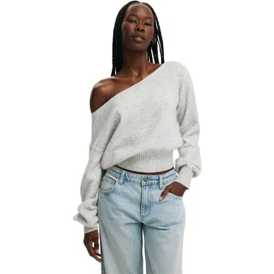 Cotton On Luxe Slouchy Knit In Gray