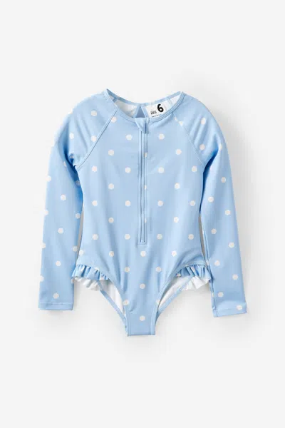 Cotton On Kids' Lydia Low One Piece In Blue