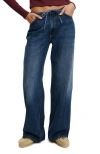 Cotton On Lyocell Wide Pant In Blue