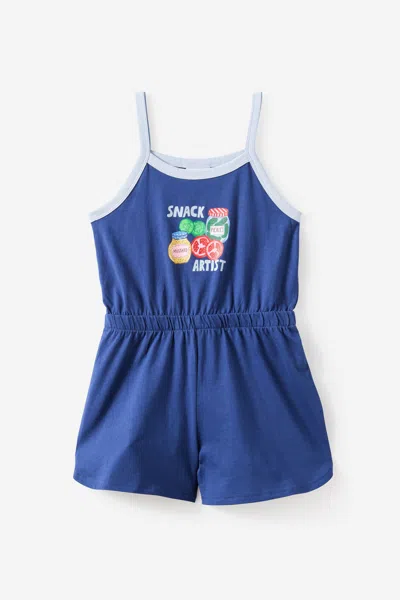 Cotton On Kids' Maisy Playsuit In Blue