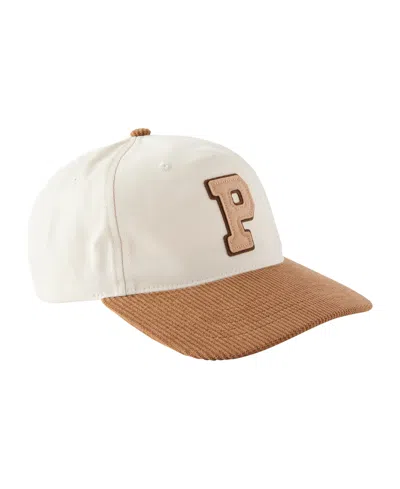Cotton On Men's 5 Panel Hat In Bone,brown