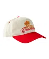 Cotton On Men's 5 Panel Hat In Bone,cherry Red,cascadia