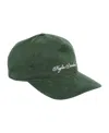 Cotton On Men's 5 Panel Hat In Pineneedle Green Cord,higher Standards