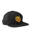 Cotton On Men's 6 Panel Ball Cap In Black,tiger Ball