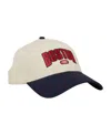 Cotton On Men's 6 Panel Ball Cap In Bone,navy,boston