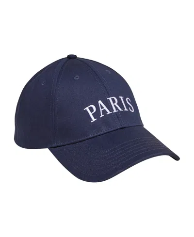 Cotton On Men's 6 Panel Ball Cap In Navy,paris