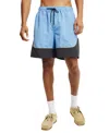 Cotton On Men's All Purpose Shorts In Soft Blue,black Panel