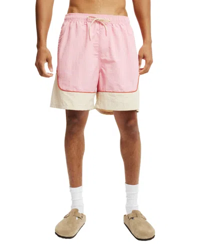 Cotton On All Purpose Short In Soft Pink,stone Panel