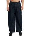 Shop Cotton On Men's Baggy Balloon Jean In Pleat Shutter Blue