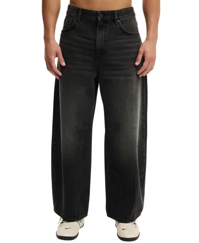 Cotton On Men's Baggy Balloon Jeans In Black