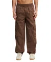 Cotton On Knox Baggy Cargo Pant In Chocolate Brown