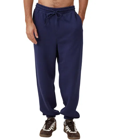 Cotton On Men's Baggy Cuffed Track Pant In Navy