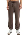 Cotton On Men's Baggy Cuffed Track Pant In Washed Chocolate