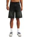 Cotton On Baggy Denim Short In Black