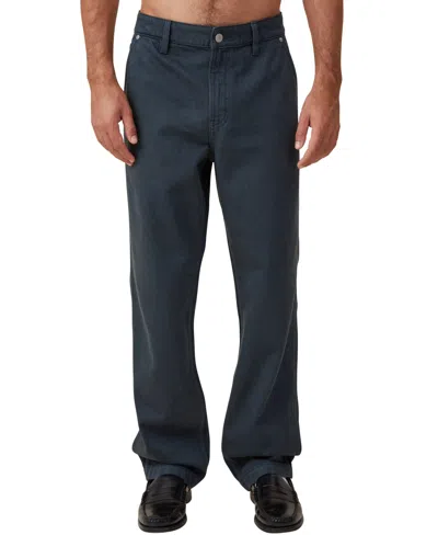 Cotton On Men's Baggy Jean In Carpenter Trekking Green