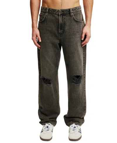 Cotton On Men's Baggy Jean In Downtown Black Rip
