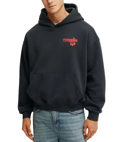 Cotton On Men's Box Fit Graphic Hoodie