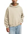 Cotton On Box Fit Hoodie In Gravel Stone