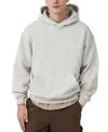 Cotton On Men's Box Fit Hoodie In Off White