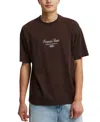 Cotton On Men's Box Fit Premium Music T-shirt In Dark Oak,empire State