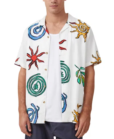 Cotton On Men's Cabana Short Sleeve Shirt In Multi