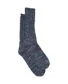 Cotton On Men's Chunky Knit Sock In Navy