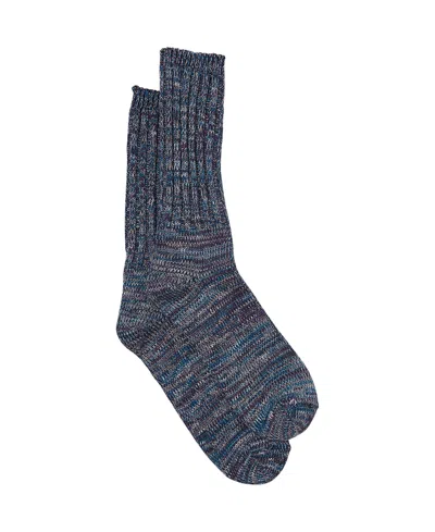 Cotton On Men's Chunky Knit Sock In Navy