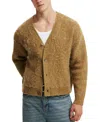 Cotton On Men's Cropped Cardigan Sweater In Wheat