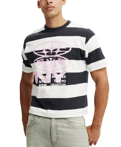 Cotton On Men's Cropped Fit Graphic T-shirt In Multi