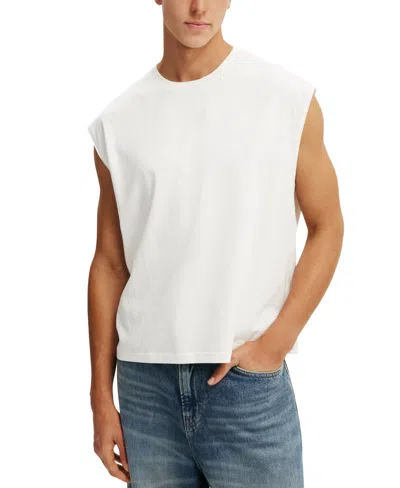 Cotton On Everyday Fit Muscle In White