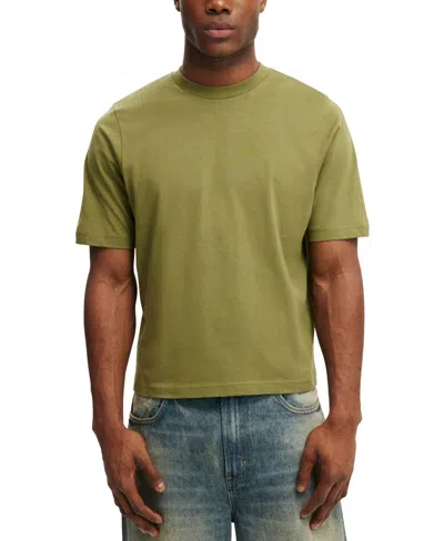 Cotton On Cropped Fit T-shirt In Green