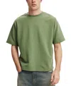 Cotton On Men's Cropped T-shirt In Sage Texture