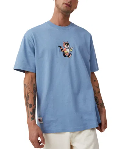 Cotton On Men's Dabsmyla Loose Fit T-shirt In Blue