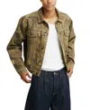 Cotton On Denim Trucker Jacket In Tree Camo