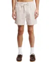 Cotton On Men's Elevated Easy Short In Dusty Pink,white Pinstripe