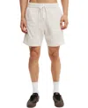 Cotton On Men's Elevated Easy Short In Dusty Pink,white Pinstripe