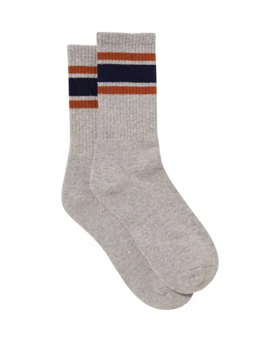 Cotton On Men's Essential Sock In Gray
