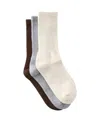 Cotton On Men's Essential Socks 3-pack In Multi