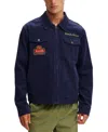 Cotton On Men's Garage Jacket In Indigo Blue