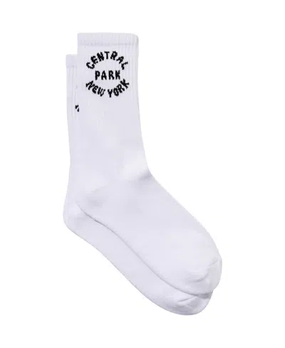 Cotton On Men's Graphic Sock In White,central Park New York