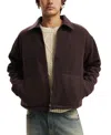 Cotton On Men's Harrington Jacket In Chocolate