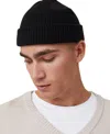 Cotton On Men's Heavy Knit Beanie In Black